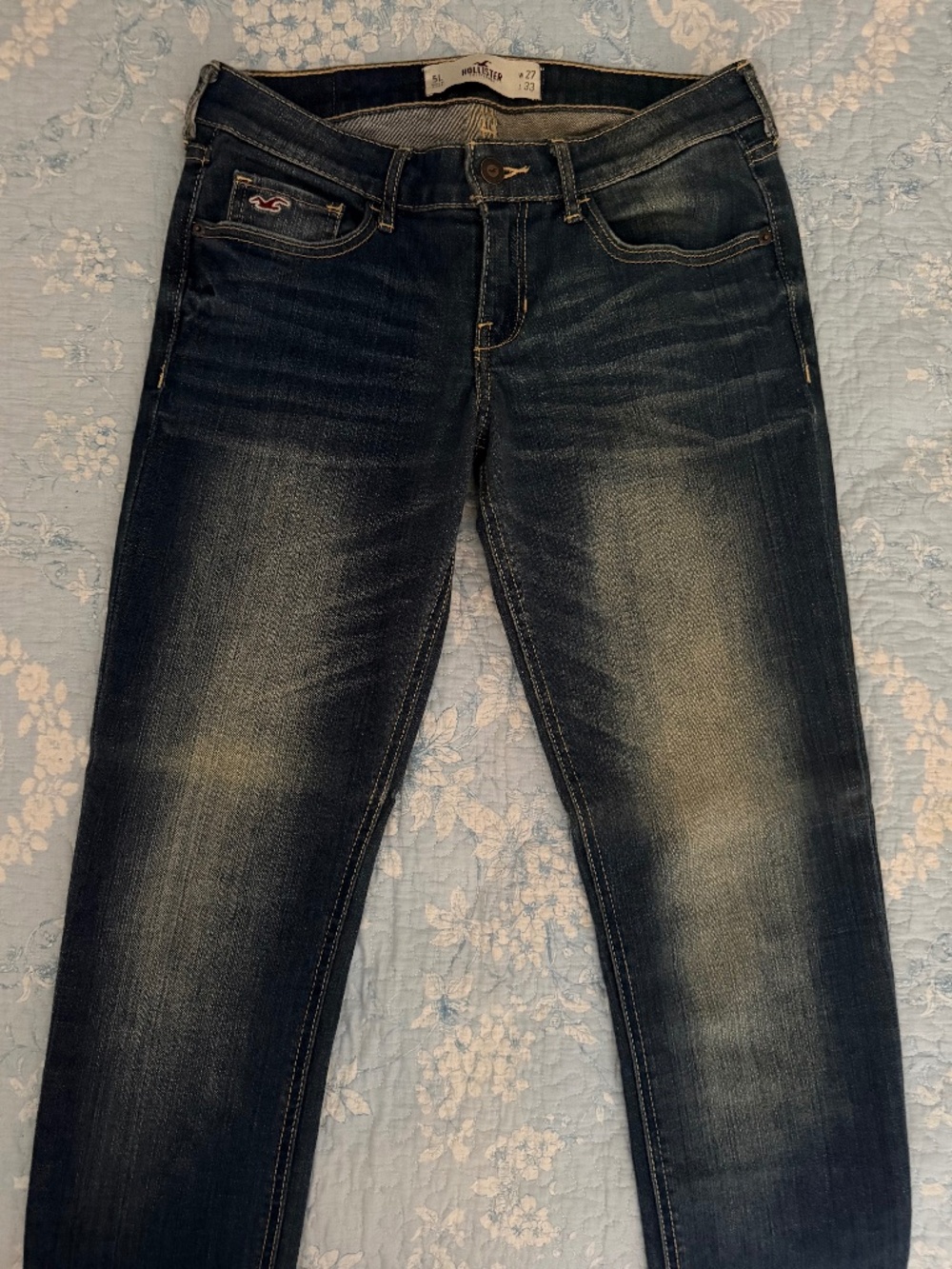 Hollister Dark Washed Super Skinny Jeans